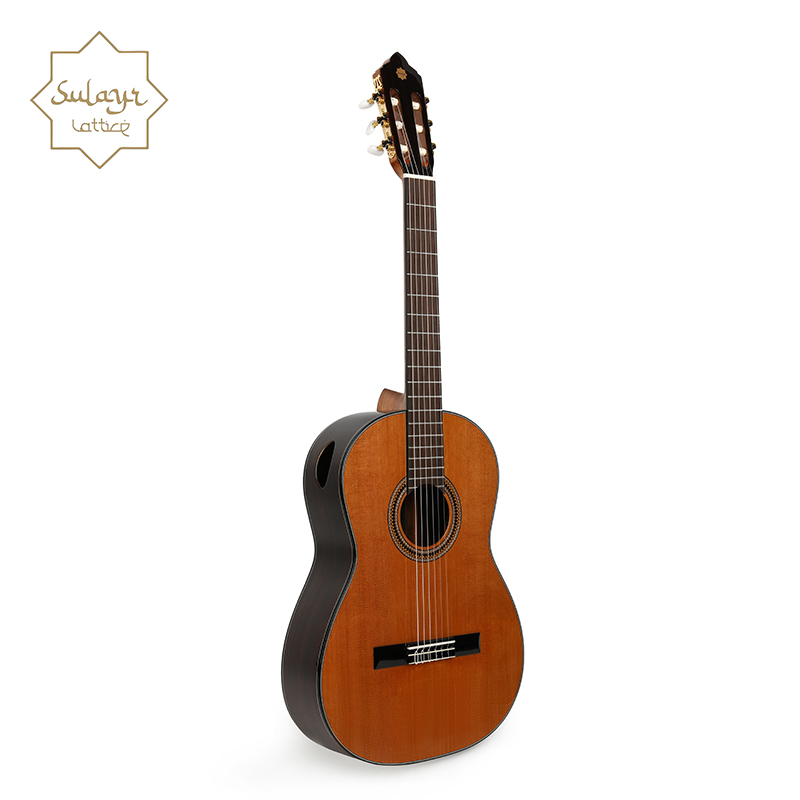 Sulayr beginner's advanced entry-level classical guitar with red cedar top, 39-inch Spanish barrel-shaped classical(SL-100CD)