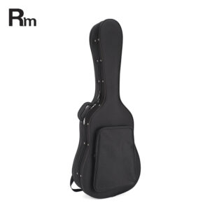 RM FC33-W2 Acoustic Guitar Classical Guitar Foam Case with Exquisite Interior Lining, Thickened Waterproof and Scratch-Resistant Fabric