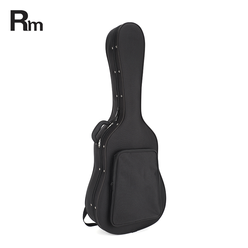 RM FC33-W2 Acoustic Guitar Classical Guitar Foam Case with Exquisite Interior Lining, Thickened Waterproof and Scratch-Resistant Fabric