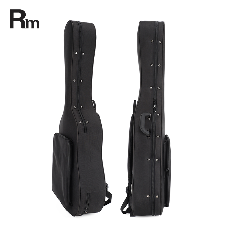 RM FC33-W2 Acoustic Guitar Classical Guitar Foam Case with Exquisite Interior Lining, Thickened Waterproof and Scratch-Resistant Fabric - 图片 7