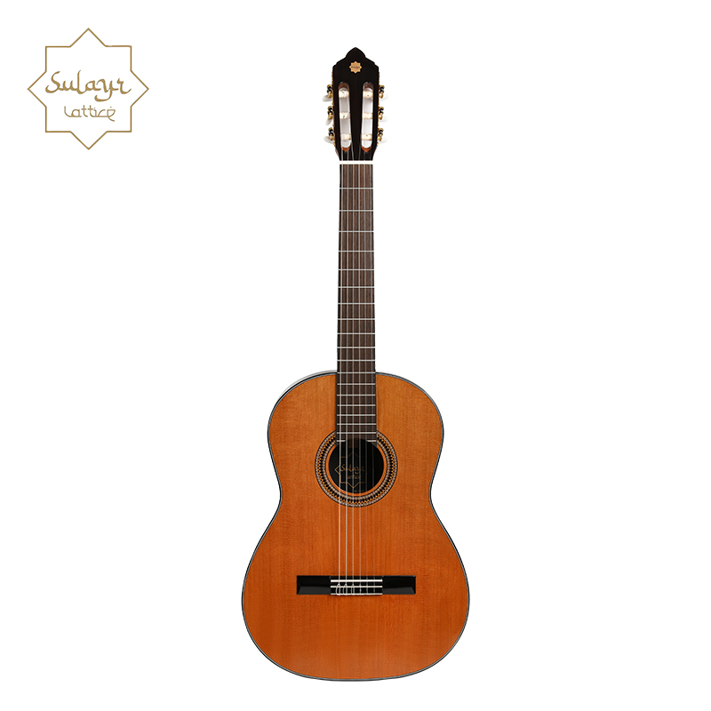 Sulayr beginner's advanced entry-level classical guitar with red cedar top, 39-inch Spanish barrel-shaped classical(SL-100CD) - 图片 2