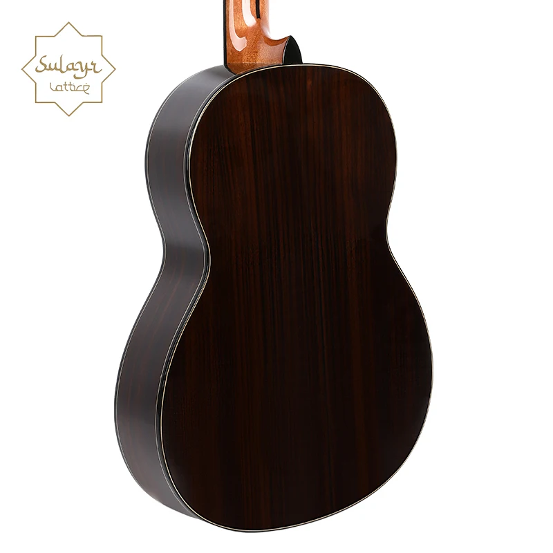 Sulayr Cedar Solid Top Classic Guitar Rosewood Fingerboard Guitar Spanish 39 Classical Guitar - 图片 3