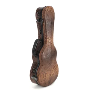 Custom Ukulele Case High-end Leather Instrument Bags&Cases Fiber Glass 24 Inch Ukulele Custom Guitar Case Ukulele Gig Bag Guitar