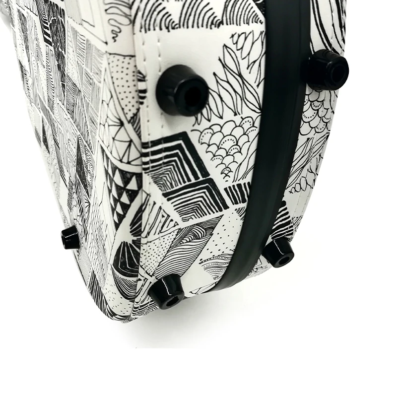 Rm Factory Custom Guitar Case Fiberglass 21/24/27 Ukulele Case Leather Ukulele Instrument Bags&Cases - 图片 6