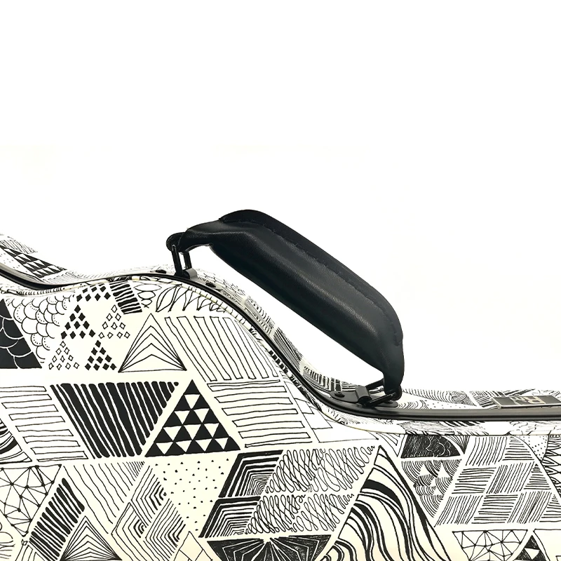 Rm Factory Custom Guitar Case Fiberglass 21/24/27 Ukulele Case Leather Ukulele Instrument Bags&Cases - 图片 5