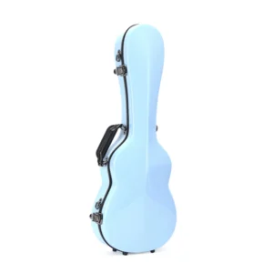 Top-grade Ukulele Case Strong Protection 27 Inch Ukulele Hard Case Blue Fiber Glass Musical Instrument Case Guitar Gig Bag