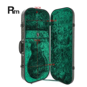Start88-OFM  Rm Rainbow Music String Instrument Bags F Style Rectangle Shape Mandolin Fiber Glass Cases  Carbon Fiber Cello case