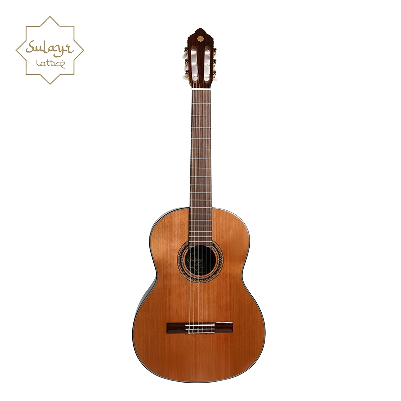 Sulayr Cedar Solid Top Guitar Rosewood Fingerboard Classical Guitars 39 Inch Spanish Classical Guitar - 图片 6