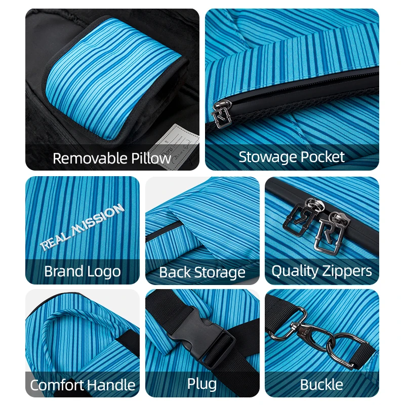 Doris Real Mission High-Density Waterproof Guitar Gig Bags Colorful New Design Instrument Case for Ukulele Hard Case - 图片 4