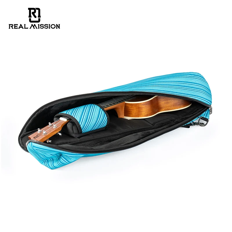 Doris Real Mission High-Density Waterproof Guitar Gig Bags Colorful New Design Instrument Case for Ukulele Hard Case - 图片 2