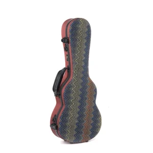 Popular Design Ukulele Case Portable 21/23/26 Inch Ukulele Hard Case Guitar Fiber Glass Waterproof Hard Case for Ukulele