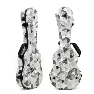 Style Design Ukulele Hard Case Guitar Long Travel Instrument Bags&Cases Hard Shell Fiberglass Ukulele Case