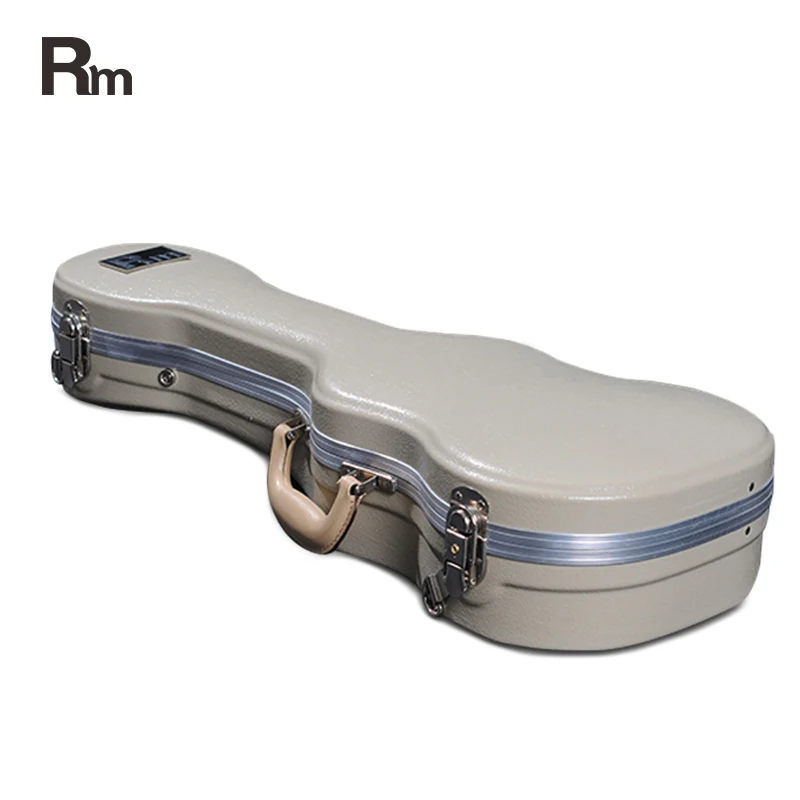 Custom ABS Ukulele Case Flannelette Interior Acoustic Ukulele Case Waterproof Hard Case Guitar for Ukulele Hard Gig Bag Guitar - 图片 5
