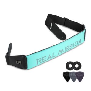 Guitar Straps, 2.7'' Wide Padded Acoustic Guitar Straps, Electric Bass Guitar Strap with Guitar Picks Holder