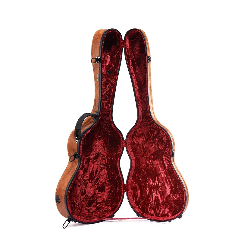 Rm Factory Direct Sale Fiberglass Guitar Case Anti-collision Waterproof Musical Instrument Case Classical Guitar Hard Case - 图片 5