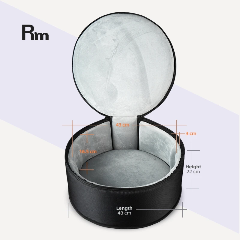 High Quality 14inch Musical Soft Drum Case Manufacture Direct Sale-Snare Drum Gig Bag Foam Padding Protective Case Instruments - 图片 5