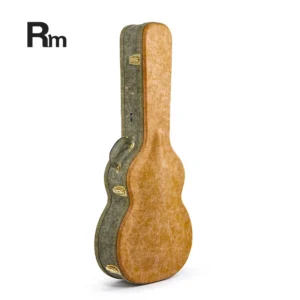 WC01 Rm Rainbow Music PU Leather Wooden GA Shape Acoustic Guitar Case Factory Direct Musical Instrument Cases & Bags