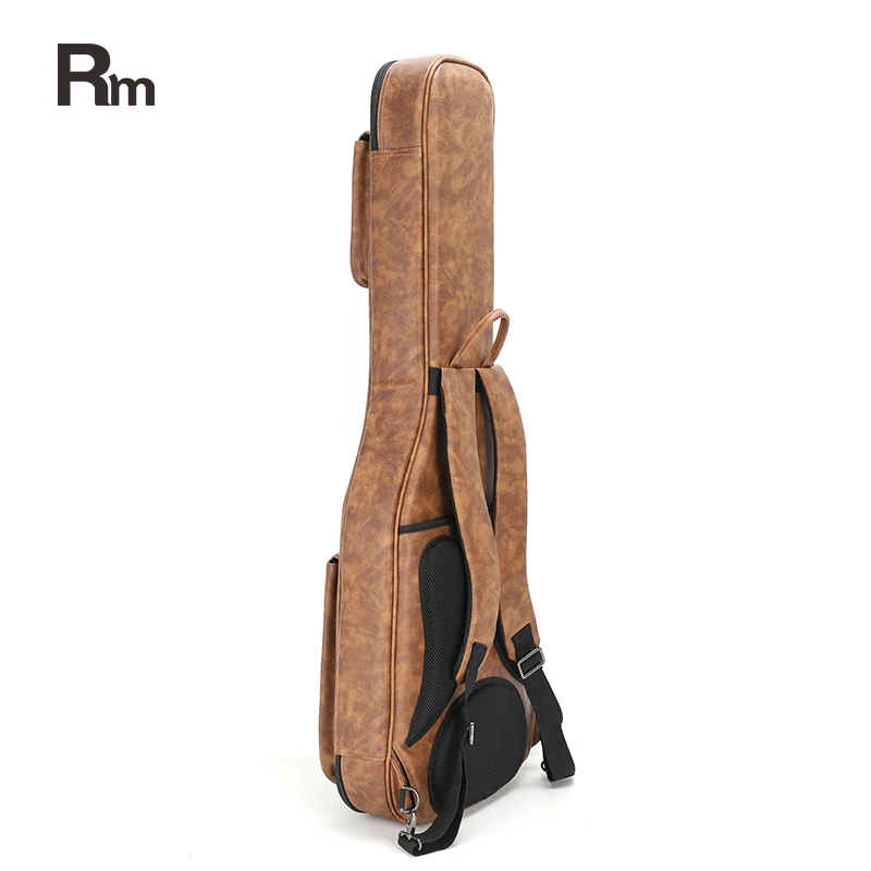 Novel Design Manufacture Selling Musical Instrument Guitar Bag Adjustable Shoulder Strap Waterproof Acoustic Guitar Carrying Bag - 图片 3