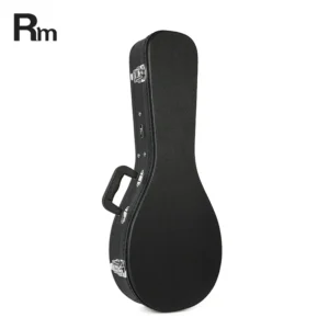 High Quality Mandolin Case Leather Cover Wooden A-shape Mandolin Instrument Bags&Cases Hard Musical Instrument Case