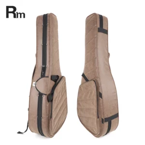 41 Inch Acoustic Guitar Bag Foam with Gig Bag Thick Padding Waterproof Dual Adjustable Shoulder Strap Guitar Case FC27-W1
