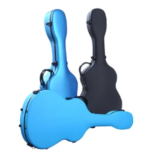 Fiberglass Custom Guitar Case Bag Hard Gig Bag Guitar Matt Finish Shockproof Acoustic Electric Guitar Hard Case With Straps
