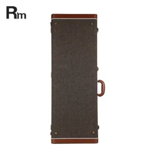 Wholesale Factory Hard Leather Custom Guitar Case for Electric & Bass Guitars Square Musical Instrument Bag & Case