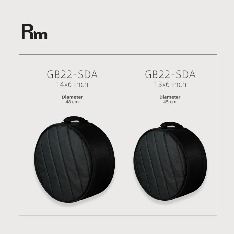 High Quality 14inch Musical Soft Drum Case Manufacture Direct Sale-Snare Drum Gig Bag Foam Padding Protective Case Instruments - 图片 4