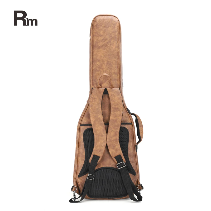 Novel Design Manufacture Selling Musical Instrument Guitar Bag Adjustable Shoulder Strap Waterproof Acoustic Guitar Carrying Bag - 图片 2