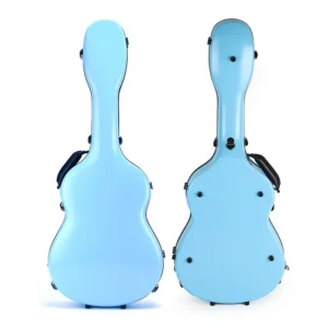 Strong Protection Custom Guitar Case Hard Sky Blue Fiberglass Classic Guitar Case Bag Multiple Hard Gig Bag Guitar Case