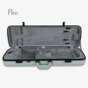RM Rainbow High Quality Carbon Fiber Violin Case Leather Cover Fiberglass Material Hard Musical Instrument Bag for Storage