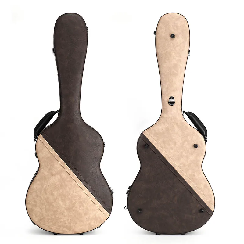 OEM/ODM Classical Guitar Case Bag Strong Protection Custom Guitar Case Hard Waterproof Fiberglass Gig Bag Guitar Case - 图片 6