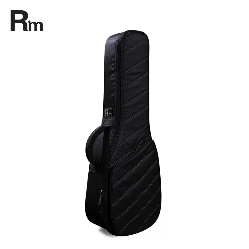 GB03-BU 30-Inch Ukulele Gig Bag 25mm Padded Oxford Cloth Jacquard Fabric Durable Soft Carrying Case with Double Hide Strap