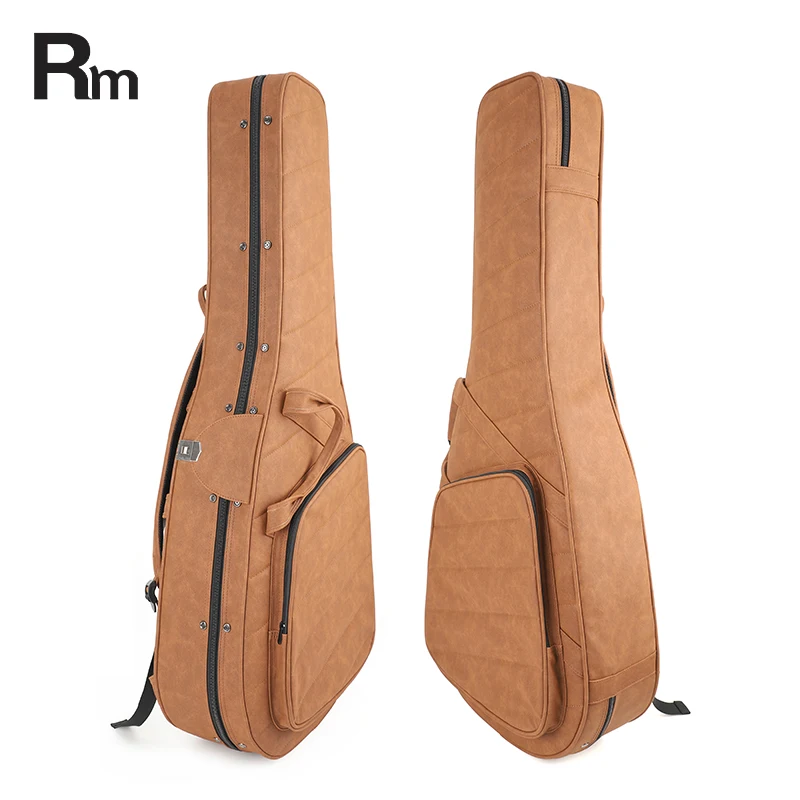 Waterproof Foam Guitar Gig Bag Cover FC26-W1 Soft Fabric Padding Protective Musical Instrument Bag for All Guitars
