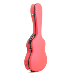 Rose Pink Acoustic Guitar Case Solid Fiberglass Classic/Acoutic/Bass/Electric Guitar Hard Case Waterproof 39/41 Inch Guitar Case