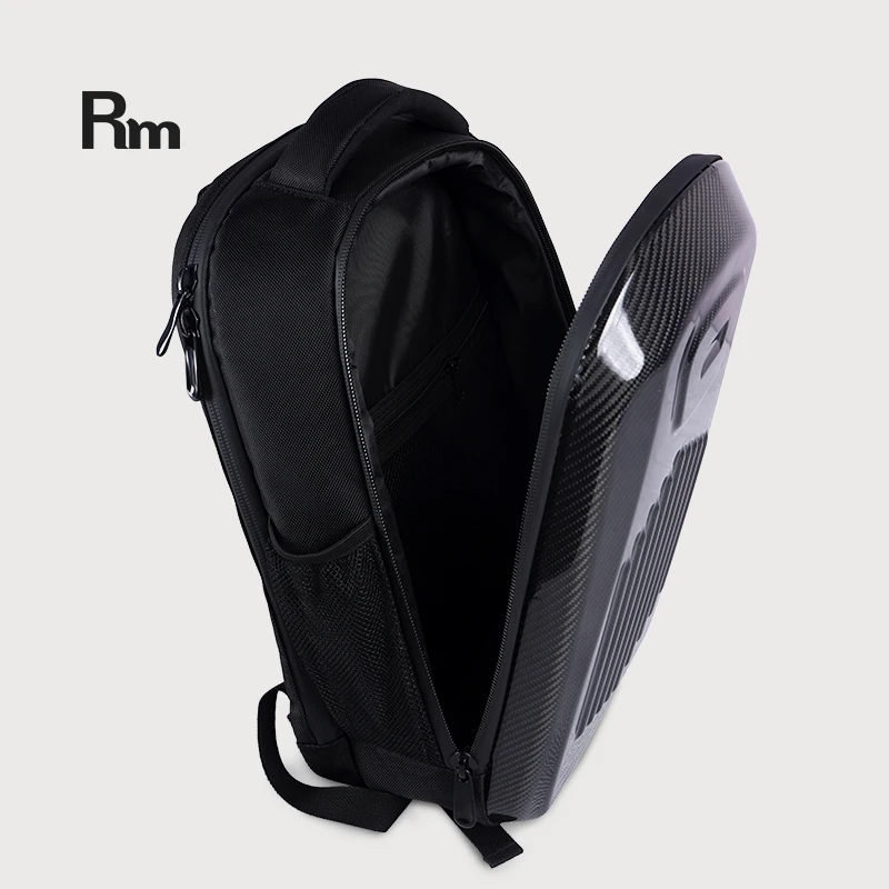 Rm New Arrival Carbon Fiber Backpack Good Quality Black Bag Comfortable Shoulder Straps Shockproof Fashionable Backpack - 图片 5