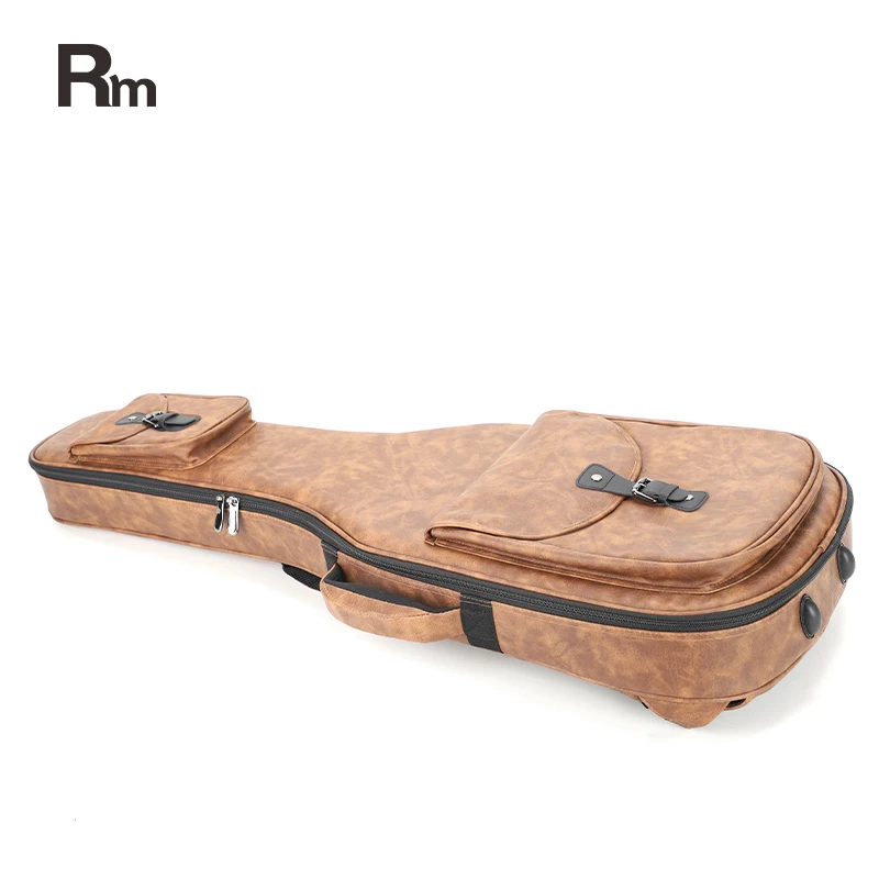 Novel Design Manufacture Selling Musical Instrument Guitar Bag Adjustable Shoulder Strap Waterproof Acoustic Guitar Carrying Bag - 图片 5