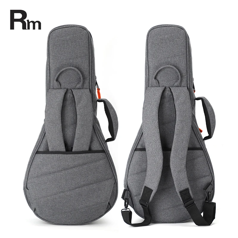 GB12-MDL RM Rainbow Music Classical Electric Guitar Bag Dark Gray 600D Material Gig Bag for Electric Guitar & Mandolin Wholesale - 图片 2