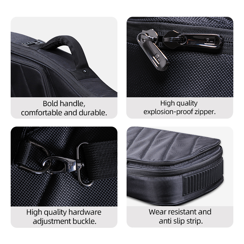 High Quality Waterproof Electric Guitar Backpack Professional Gig Bags OEM Customizable Instrument Equipment Case - 图片 5