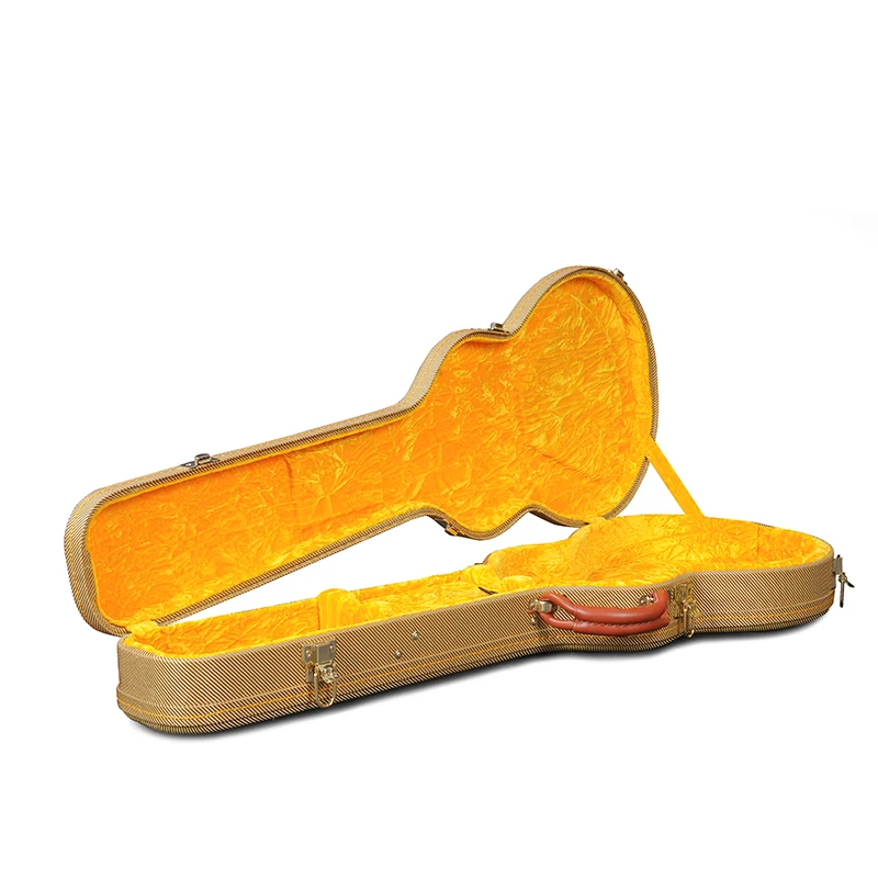 Rm Professional Manufacture Musical Instrument Wooden Case Good Protection Hard Shell Guitar Case Bag for Electric LP Guiitar - 图片 5
