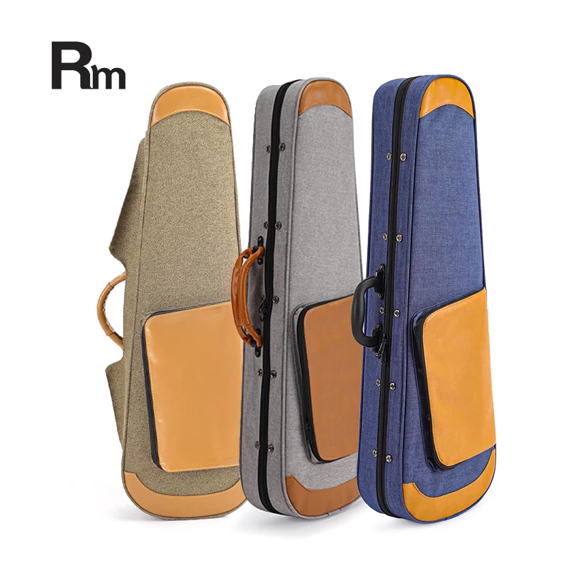 RM Factory Instrument Bags&Cases Violins Polyfoam Violin 4/4 Case Lightweight Violin Case Gig Bag Guitar
