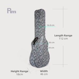 WC73-W2 38/39/40/41 Inch Hard Guitar case  Arch Ballad Acoustic Hard case Musical Instrument case