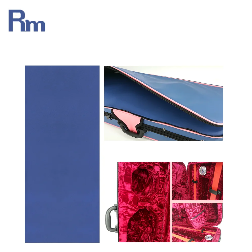 High Quality Violin Foam Case Red Velvet 4/4 Violin Bag Lightweight Polyfoam Violin Case - 图片 6