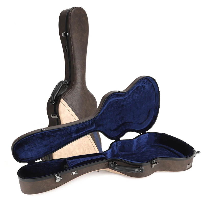 OEM/ODM Classical Guitar Case Bag Strong Protection Custom Guitar Case Hard Waterproof Fiberglass Gig Bag Guitar Case - 图片 5