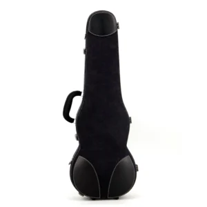 Start62-SV Wholesale Black Canvas and PVC Leather Personality FRP Hard Shell 4/4 Adult Violin Case Violin Bag