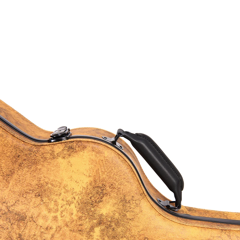 Luxury Shockproof Hard Guitar Case Custom Fiberglass Case With Hygrometer Waterproof Musical Instrument Hard Shell Case - 图片 6
