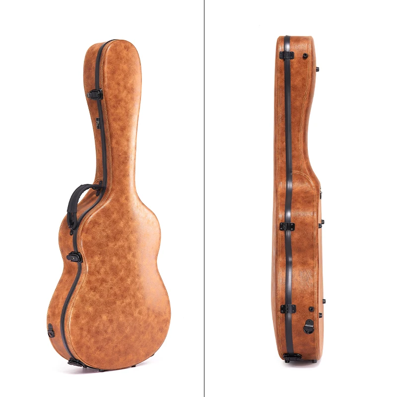 Rm Factory Direct Sale Fiberglass Guitar Case Anti-collision Waterproof Musical Instrument Case Classical Guitar Hard Case - 图片 2