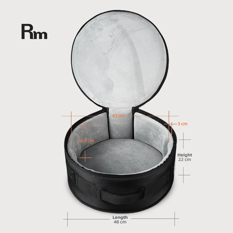 New Arrival Manufacture Direct Sale Instrument Drum Bag 14 Inches Snare Drum Gig Bag Portable Dustproof Drum Case