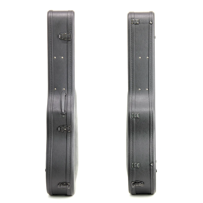 Rm Custom Guitar Case Durable Instrument Bag&Cases Dark Grey Leather Acoustic Guitar Case Hard Gig Bag Guitar - 图片 4