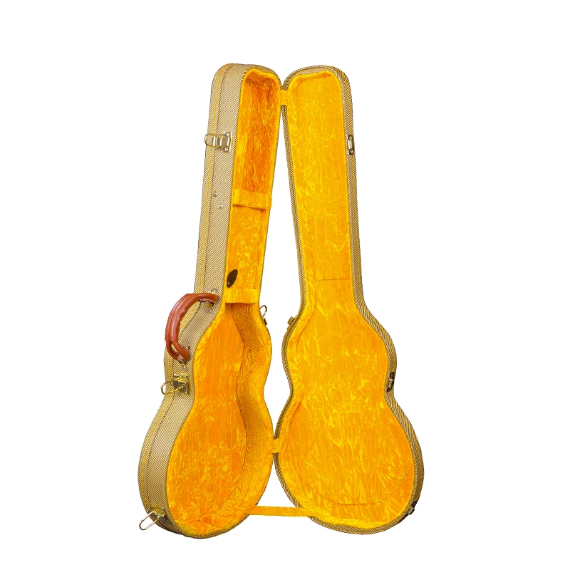 Rm Professional Manufacture Musical Instrument Wooden Case Good Protection Hard Shell Guitar Case Bag for Electric LP Guiitar - 图片 4