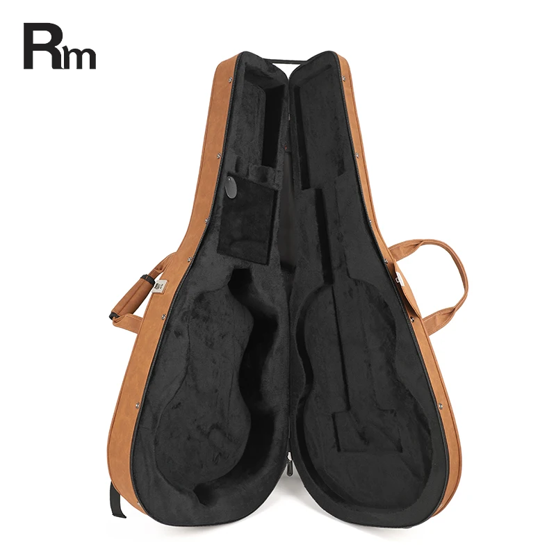 Waterproof Foam Guitar Gig Bag Cover FC26-W1 Soft Fabric Padding Protective Musical Instrument Bag for All Guitars - 图片 2